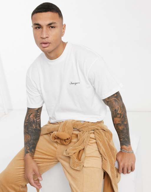 Carhartt WIP – Calibrate – Vit t-shirt med tryck baktill, 2 av 4