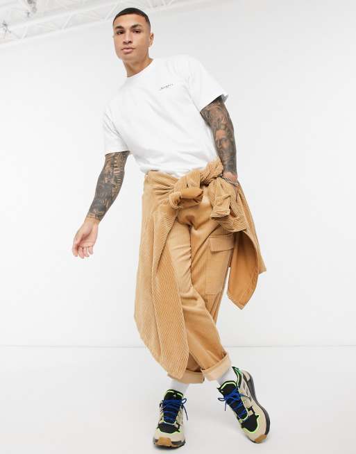 Carhartt WIP – Calibrate – Vit t-shirt med tryck baktill, 4 av 4