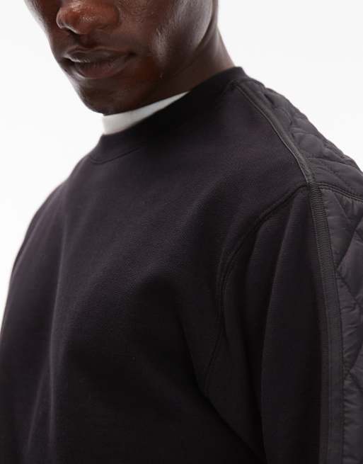 Carhartt WIP – Calma – Oversize-Sweatshirt in Schwarz mit gestepptem Rücken, 5 von 5