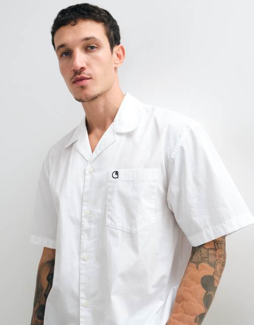 Carhartt WIP camicia Kendry con rever bianca, 3 di 5