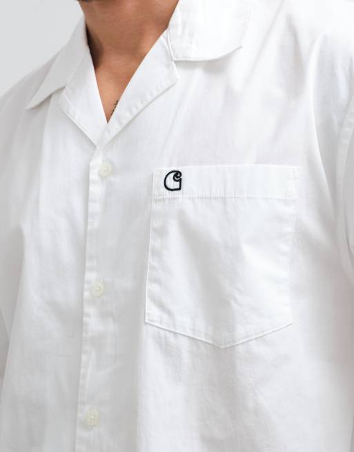 Carhartt WIP camicia Kendry con rever bianca, 4 di 5