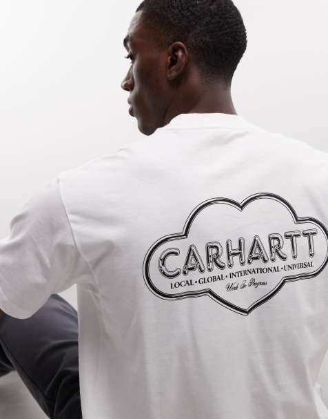 Carhartt WIP - Camiseta blanca con estampado en la espalda Cloud Heart - view 1