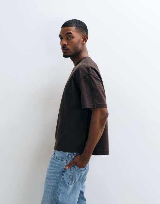 Carhartt WIP - camiseta Lambert en marrón oscuro, 3 de 5