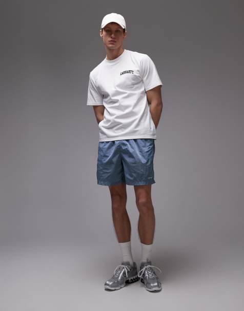 Carhartt WIP - Canby - Boxer da bagno color blu medio - view 1