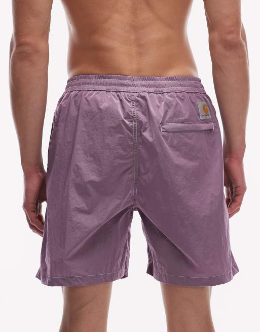 Carhartt WIP – Canby – Lila badshorts, 5 av 5