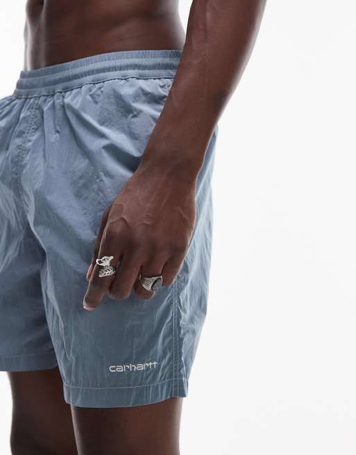Carhartt WIP – Canby – Niebieskie szorty kąpielowe, 3 z 4