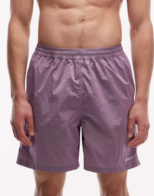 Carhartt WIP - Canby - Zwembroek in paars, 4 van 5