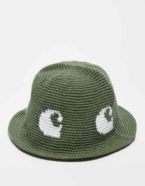 Carhartt WIP – Cane – Kakifärgad, stickad hatt - view 1