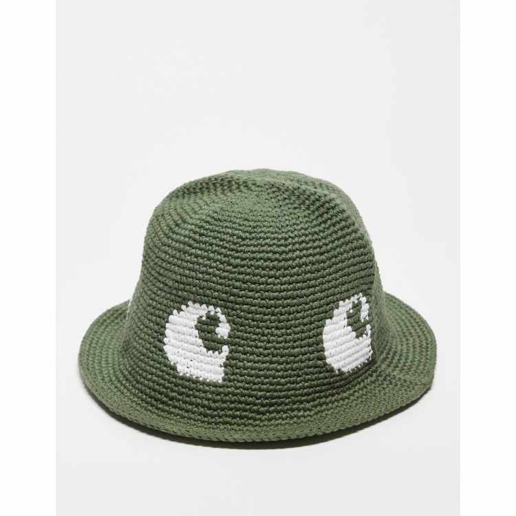 Carhartt WIP Cane knit hat in khaki | ASOS