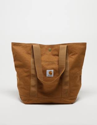 Carhartt WIP Carhartt WIP canvas tote bag in brown