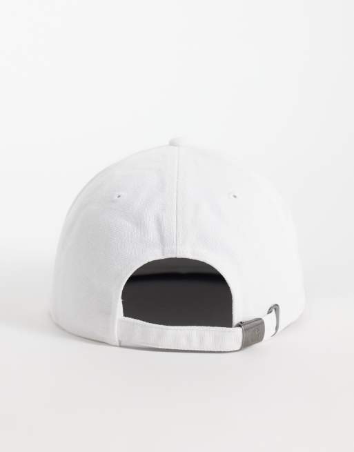 Carhartt WIP cappellino con logo Animated Ducks e visiera a contrasto in bianco e nero, 2 di 3