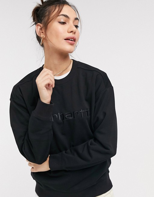 Carhartt WIP Carhartt sweatshirt in black