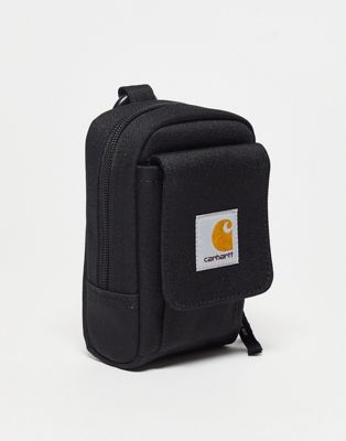 Carhartt WIP caribiner hip bag in black
