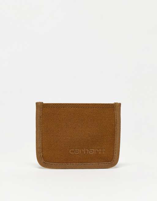 Carhartt WIP Carston card holder in brown ASOS