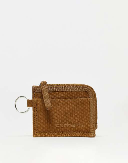 Carhartt WIP - Carston - Unisex portemonnee met sleutelring in bruin