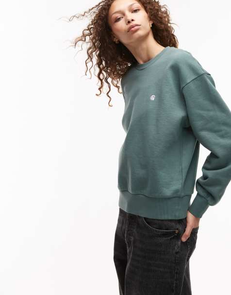 Carhartt WIP - Casey - Felpa verde - view 1