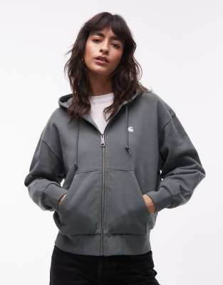 Carhartt WIP - Casey - Kapuzenjacke in Blassgrün