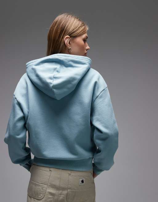 Carhartt WIP – Casey – Kapuzenjacke in Blau mit Reißverschluss, 4 von 4