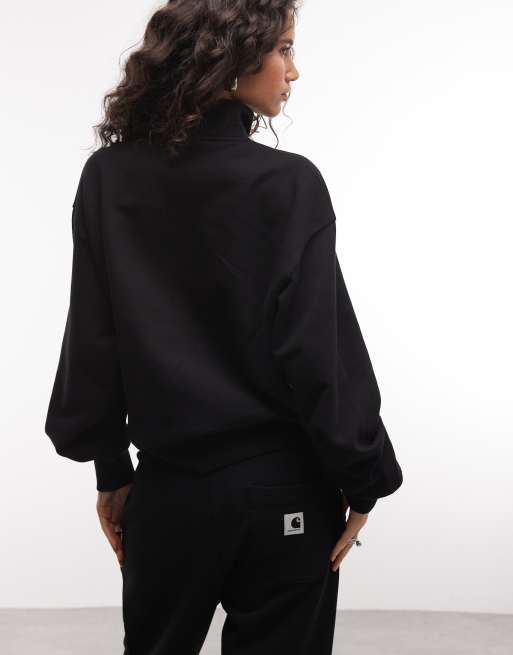 Carhartt WIP - Casey - Sweat à col zippé - Noir, 4 de 4
