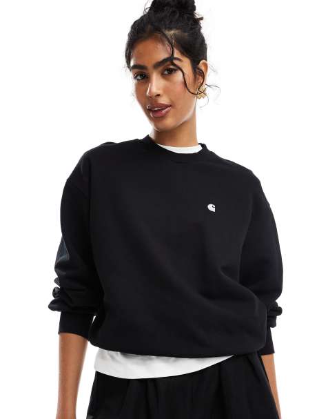 Carhartt WIP - Casey - Sweat à logo - Noir - view 1