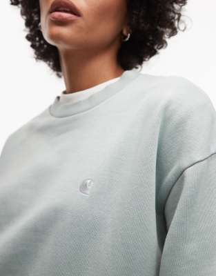Carhartt Casey Sweatshirt In Green