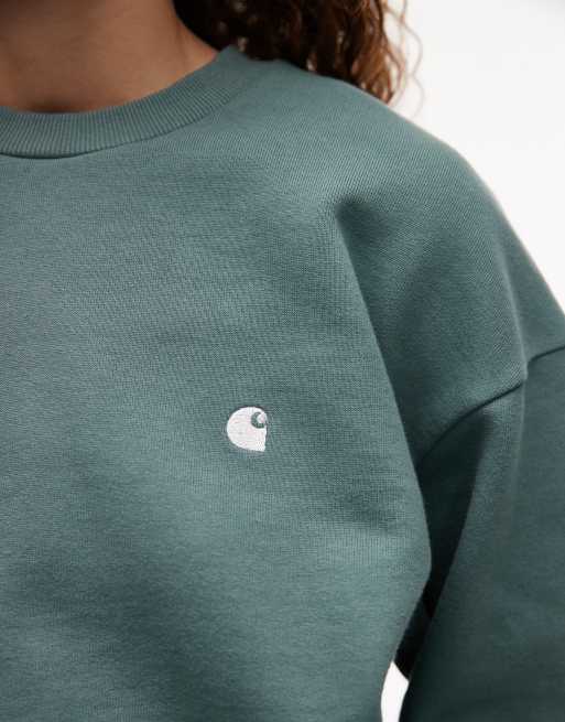 Carhartt WIP - Casey - Sweatshirt in groen, 2 van 4