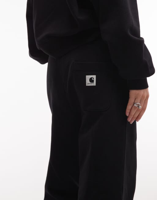 Carhartt WIP – Cassie – Jogginghose in Schwarz mit weitem Bein, 2 von 5