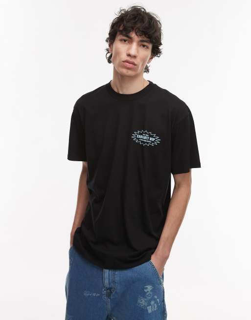 Carhartt WIP catalogue graphic t-shirt in black | ASOS