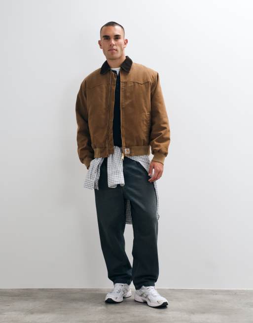 Carhartt WIP - chaqueta OG Santa Fe en marrón Hamilton, 2 de 5