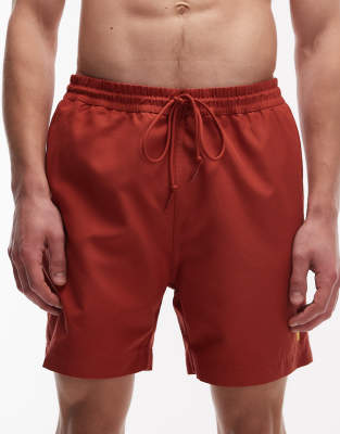 WIP - Chase - Badehose in Rostrot Rot W36-38