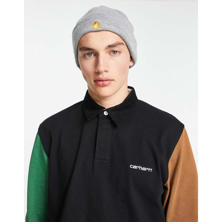 Grey Carhartt WIP Chase Beanie