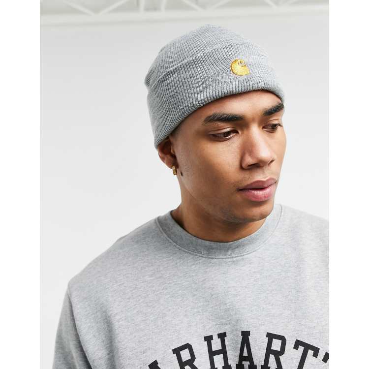 Grey shop carhartt beanie