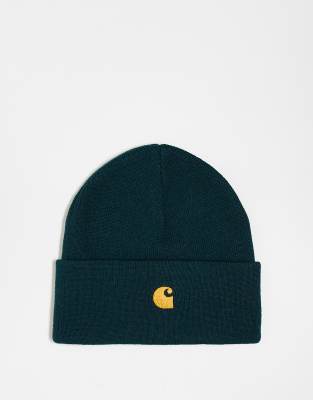 Carhartt WIP Chase beanie in teal