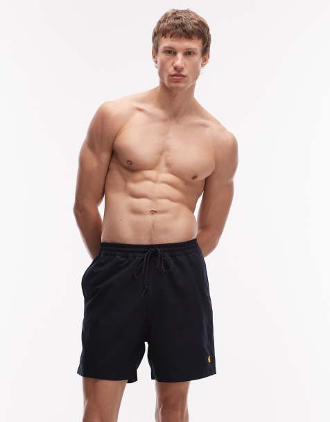 Carhartt WIP - Chase - Boxer da bagno blu navy - view 1