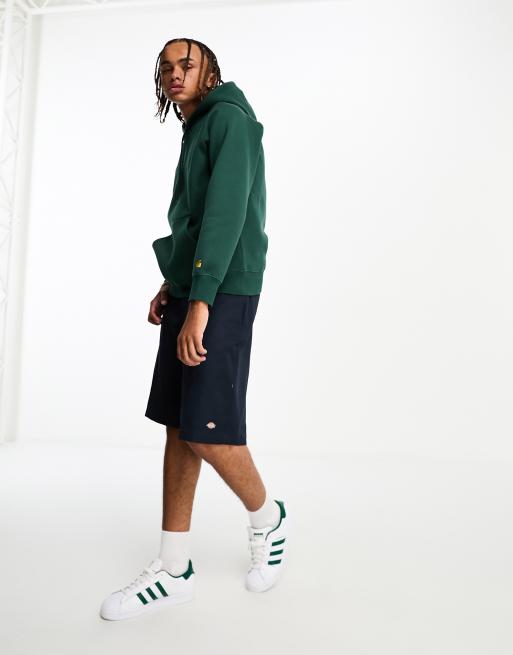 Carhartt WIP – Chase – Ciemnozielona bluza z kapturem, 2 z 4