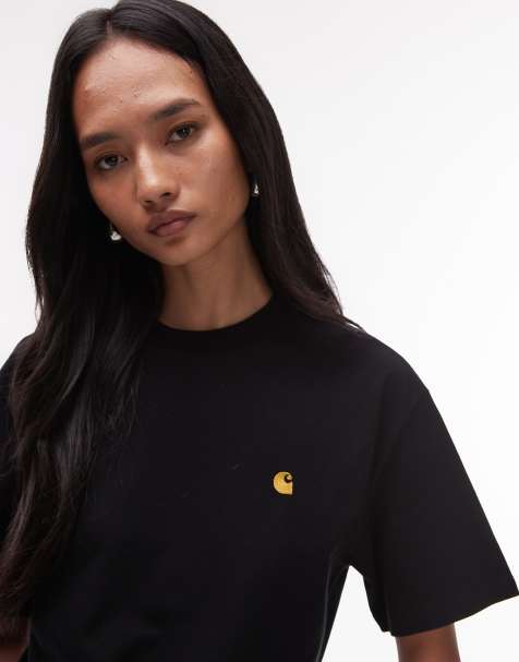 Carhartt WIP chase t-shirt in black