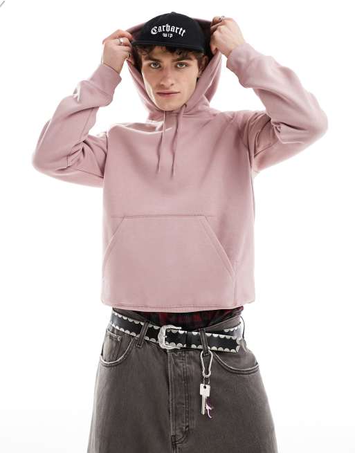 Carhartt WIP - Chase - Felpa con cappuccio rosa