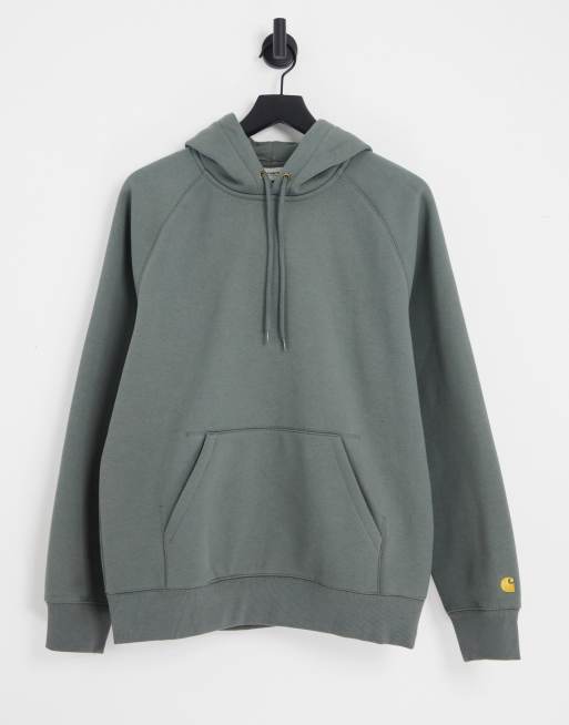 Carhartt - WIP Chase - Felpa kaki con cappuccio