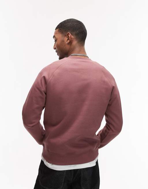Carhartt WIP - Chase - Felpa rosa polvere, 4 di 4