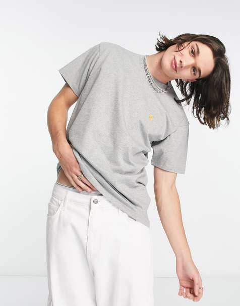 Carhartt WIP – Chase – Graues T-Shirt - view 1