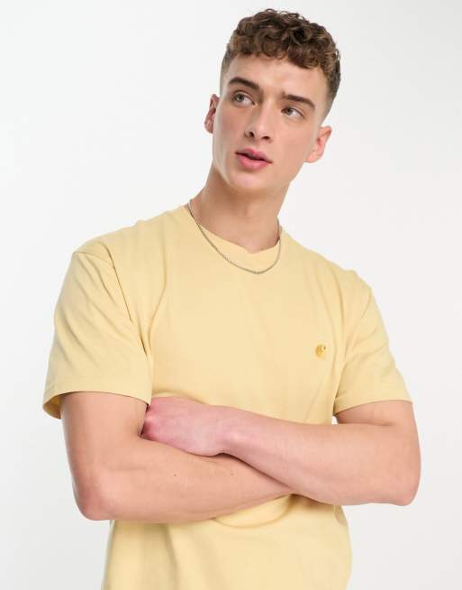 Carhartt WIP – Chase – Gul t-shirt
