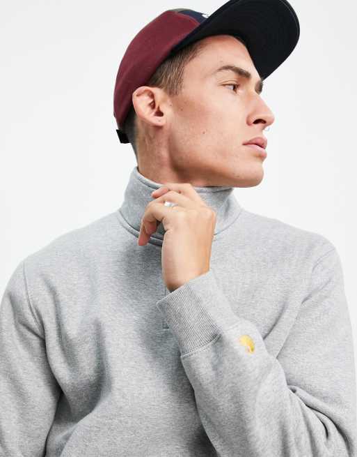 Carhartt grey half online zip