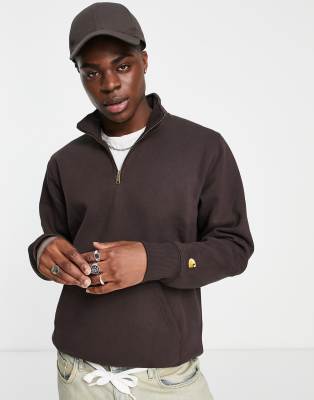 carhartt sweater brown