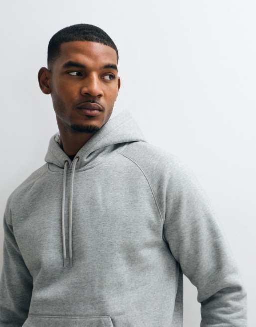 Carhartt WIP chase heavyweight hoodie in grey, 2 of 5