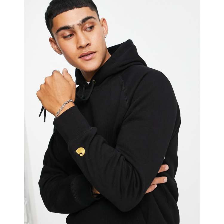 Carhartt WIP Chase hoodie in black ASOS