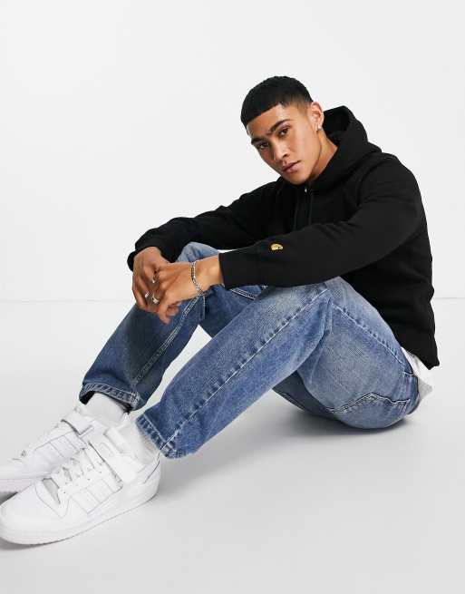 Carhartt WIP Chase hoodie in black ASOS