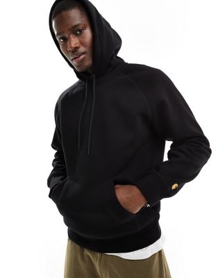 Carhartt WIP chase hoodie in black - ASOS Price Checker