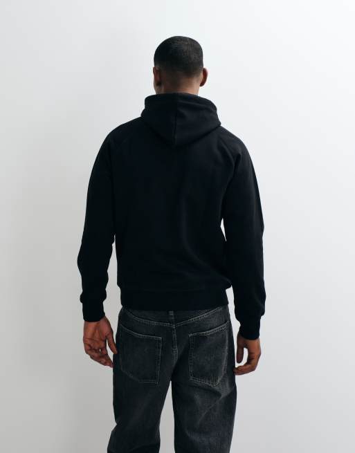 Carhartt WIP Chase hoodie in black, 5 of 5
