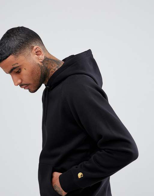 Carhartt WIP Chase Hoodie In Black