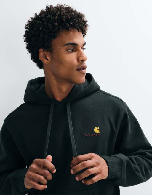 Carhartt WIP Chase hoodie in dark green, 2 of 5